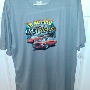 Gray  Men's Shirt I'm Not Old I'm  Classic Size XL